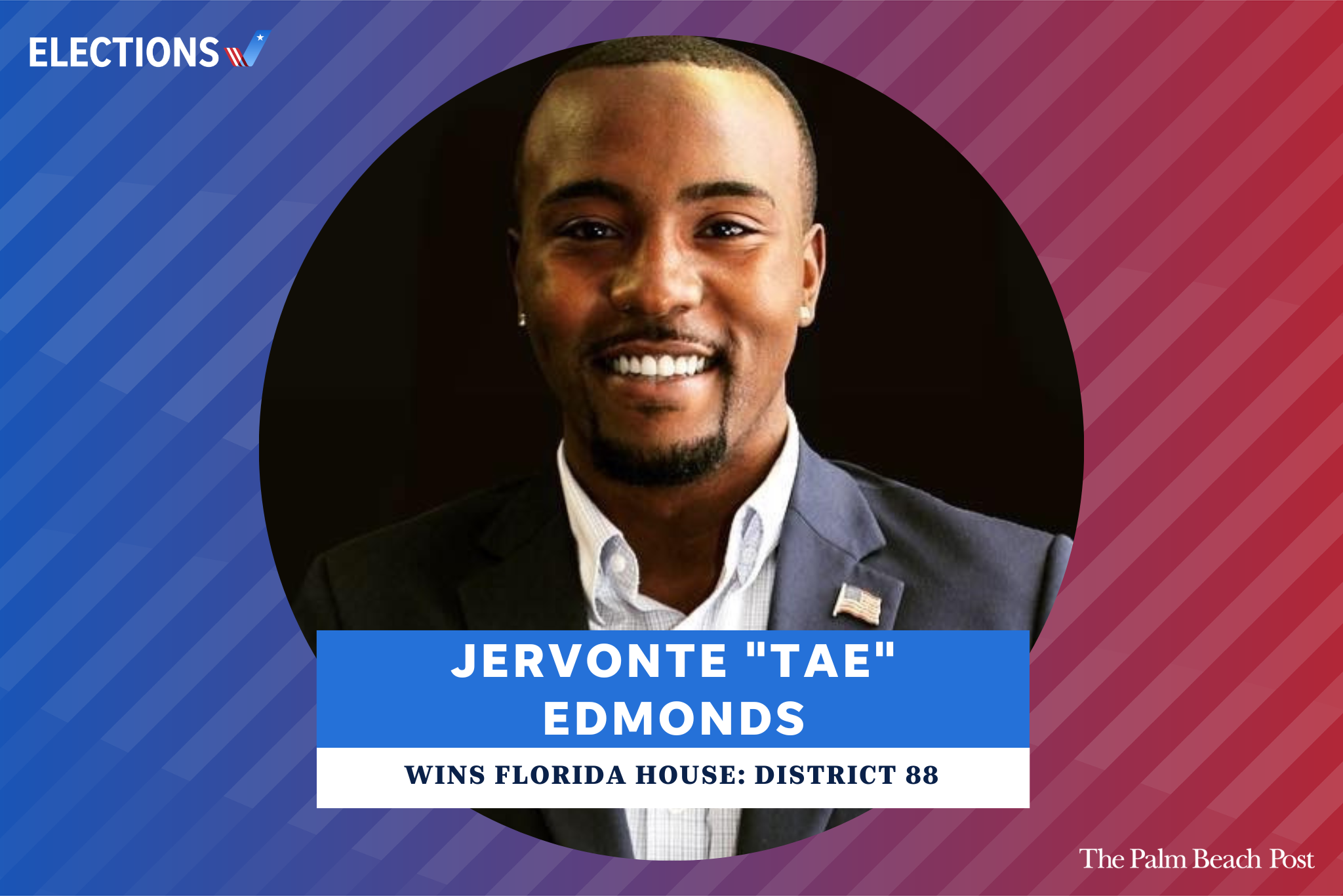 Election results Edmonds wins Florida House District 88 seat in PBC