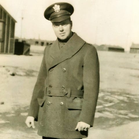 Frank Murphy served as a navigator in the 8th Air 