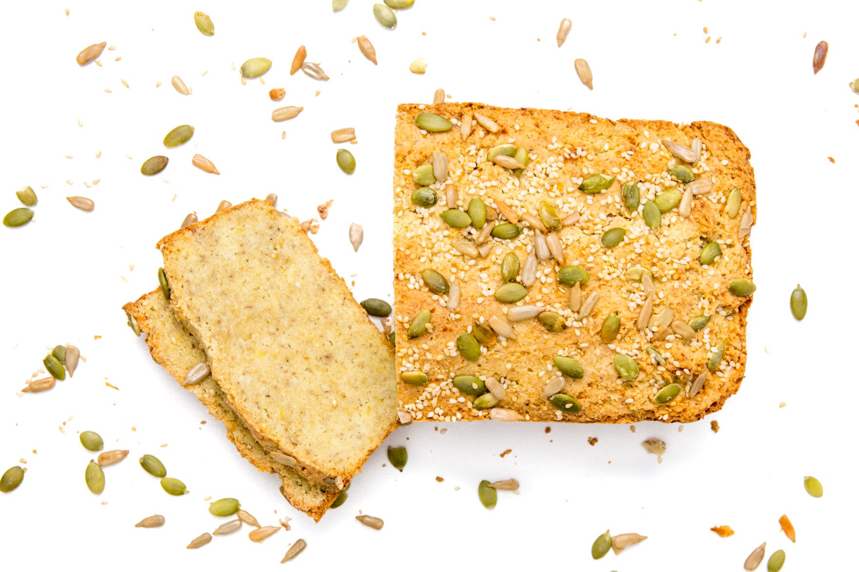 Keto bread made with cauliflower! Paleo, lowcarb & no grain recipe