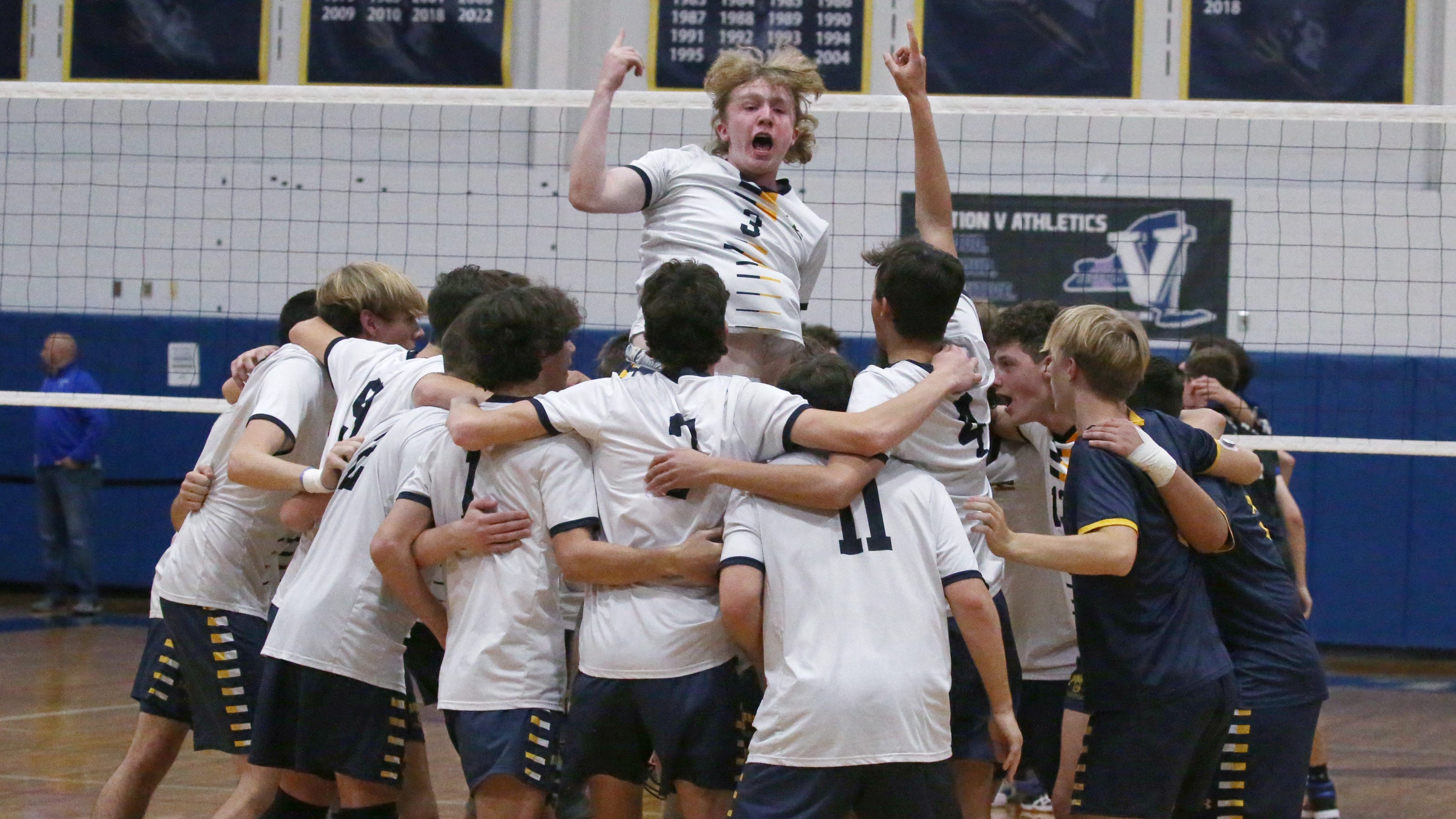 NYSPHSAA boys volleyball tournament scores for the 2025 season