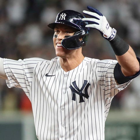 Aaron Judge set the American League record with 62
