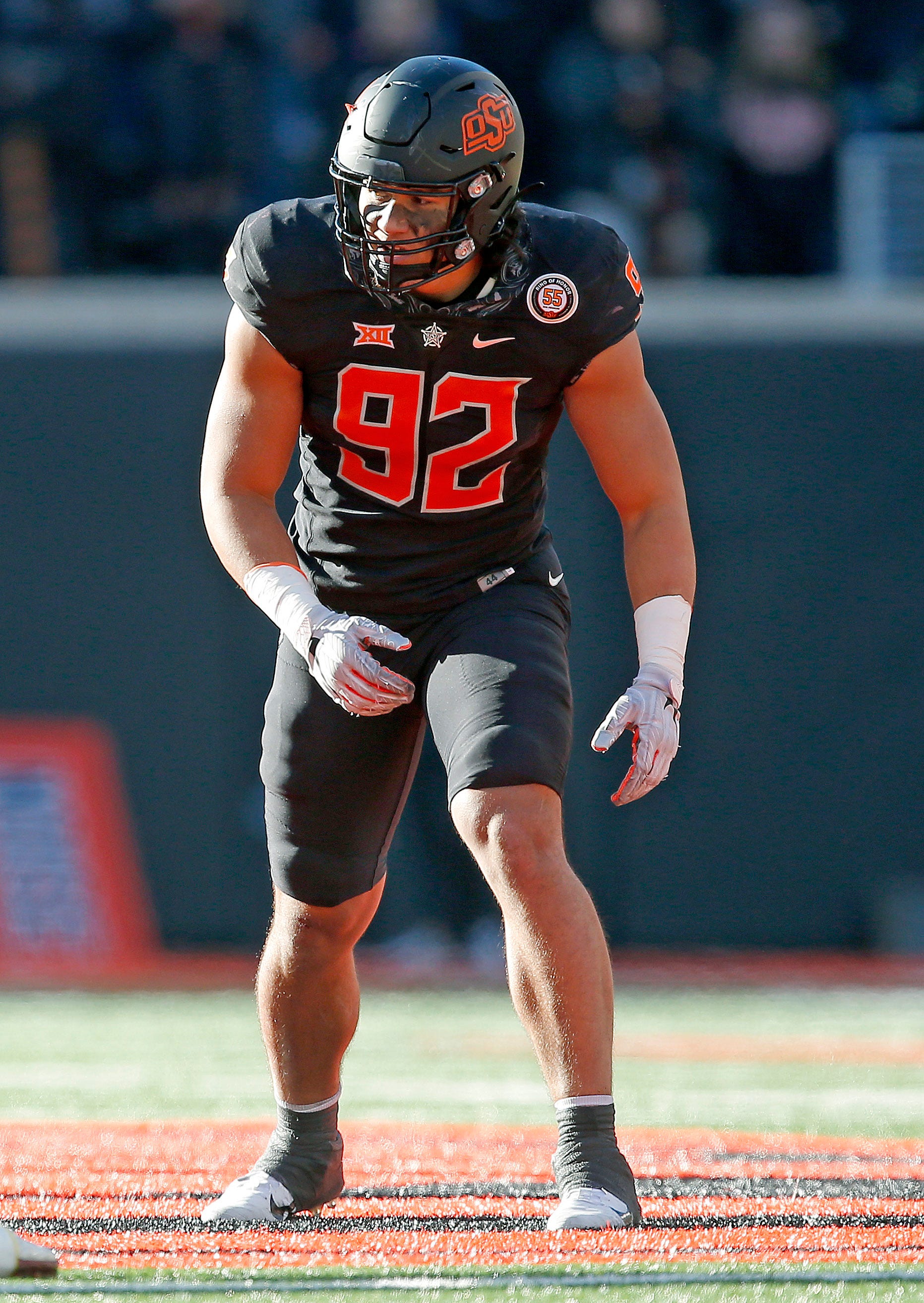 OSU football Spencer Sanders record chase, Nathan Latu's growing role