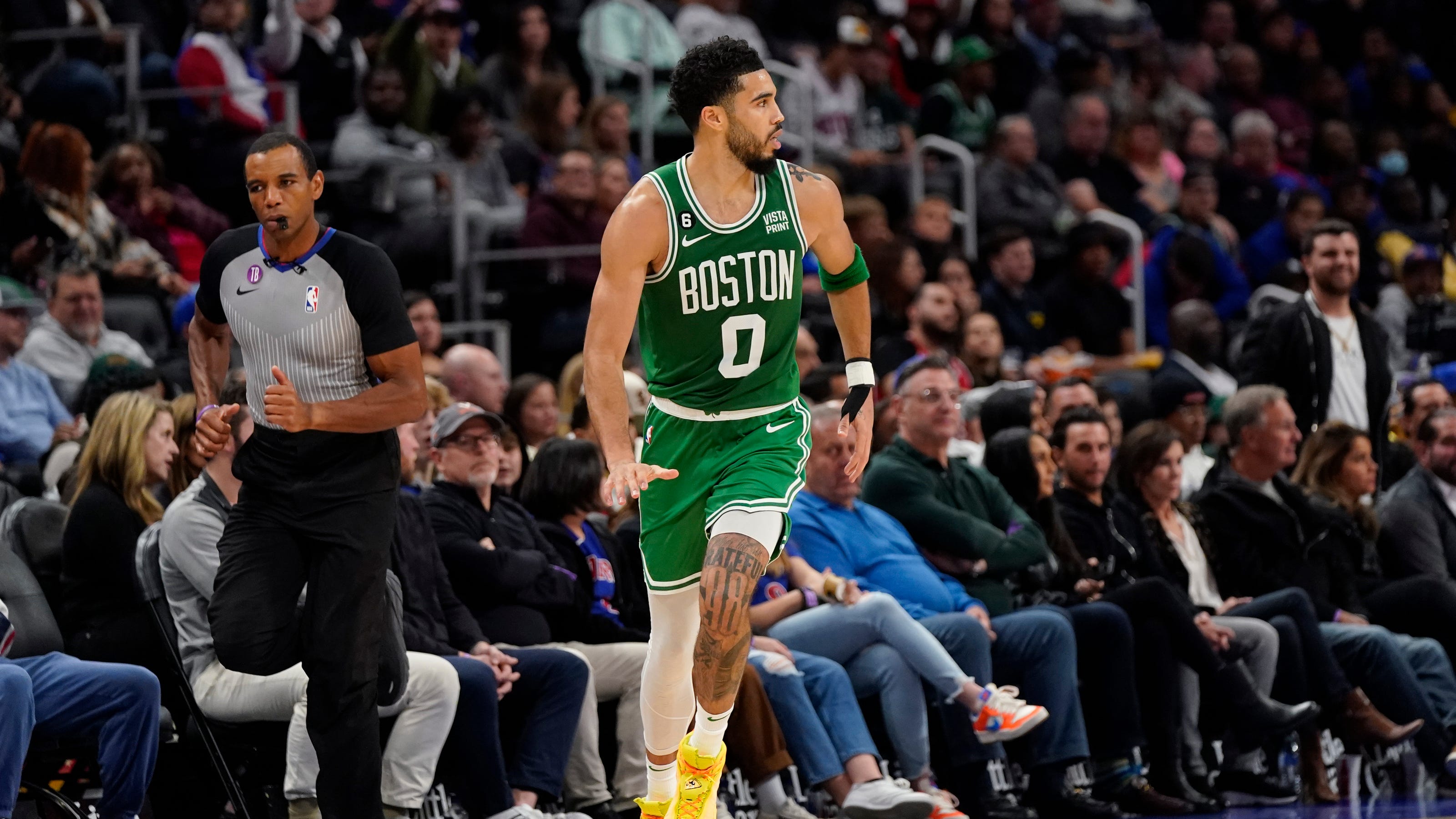Observations: Jayson Tatum pours in 43 points as Pistons fall to