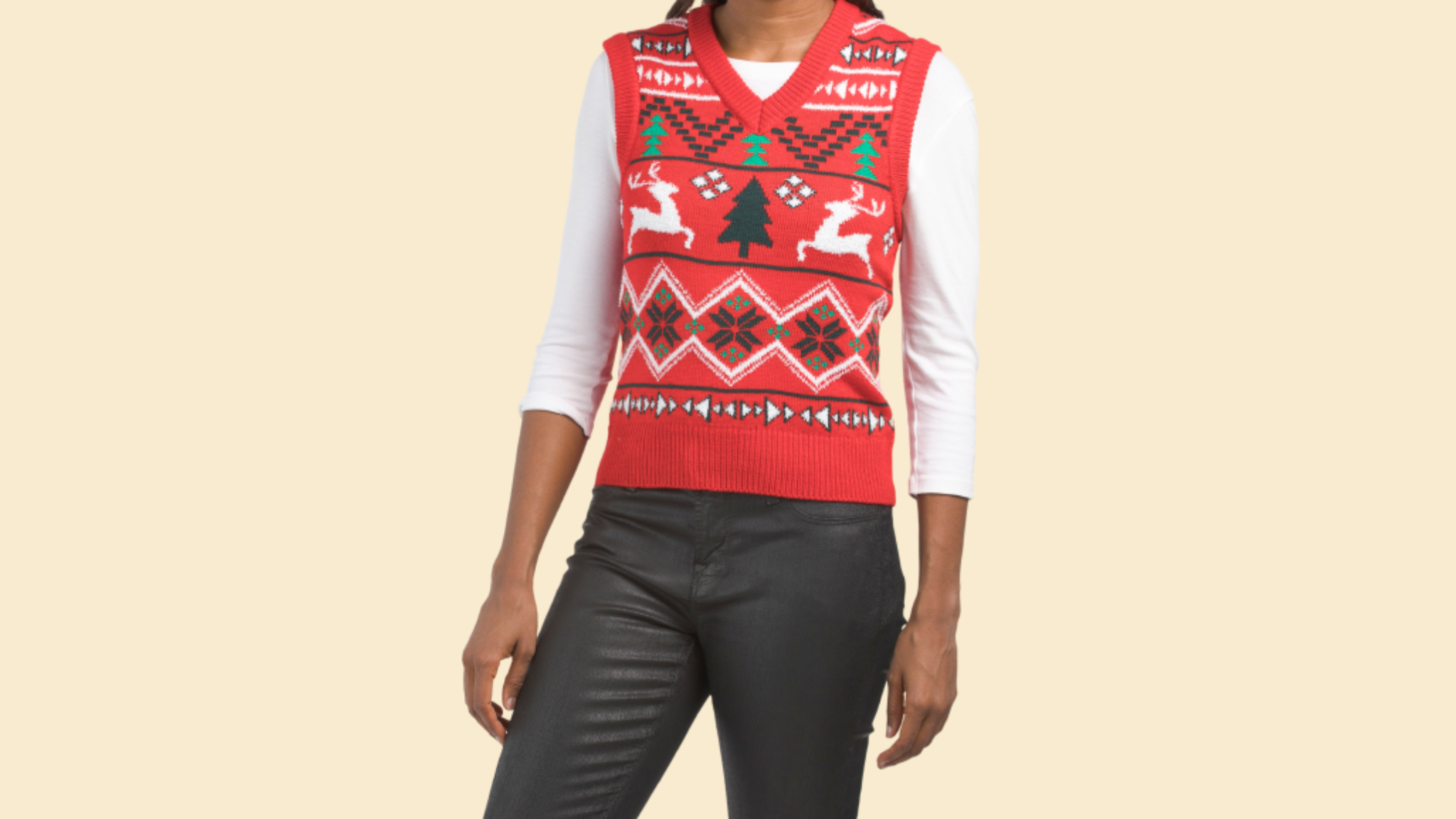sweater vest ugly
