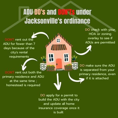Jacksonville City Council passes bill allowing accessory dwelling units