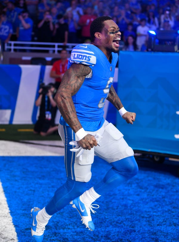Detroit Lions' DeShon Elliott has found his way after broken jaw