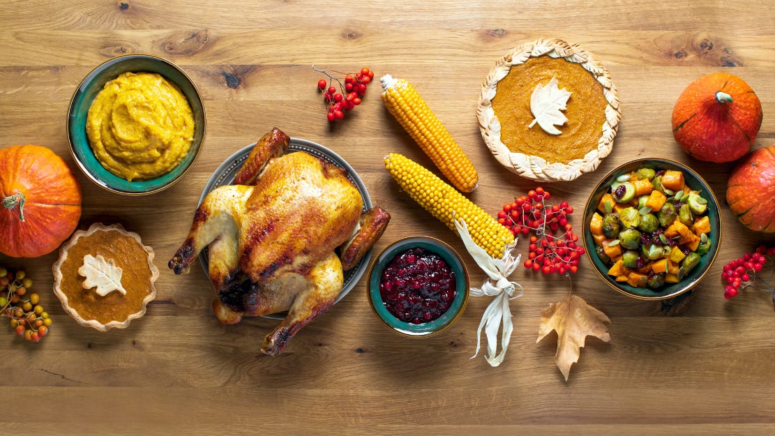 B urred thanksgiving scene B urred thanksgiving scene