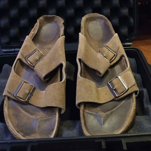 In this photo provided by Julien's Auctions are St
