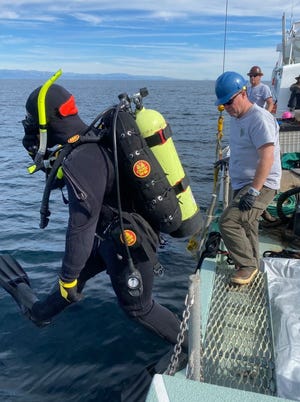 Officials from the Santa Barbara County Sheriff’s Office, alongside rescue divers from other agencies, recovered the body found near Painted Cave Preserve on Santa Cruz Island.