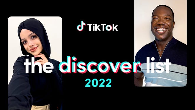 TikTok announced "Discover List 2022" 50 creators from around the world will join us on Tuesday, including 10 food creators.