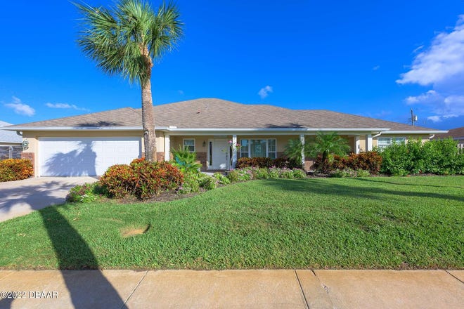 This completely rebuilt beachside home is in a non-HOA neighborhood in Ormond-by-the-Sea.