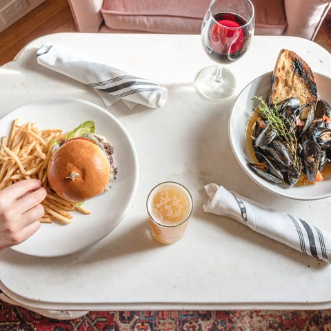 Some of the autumnal offerings at Edgewood Restaur
