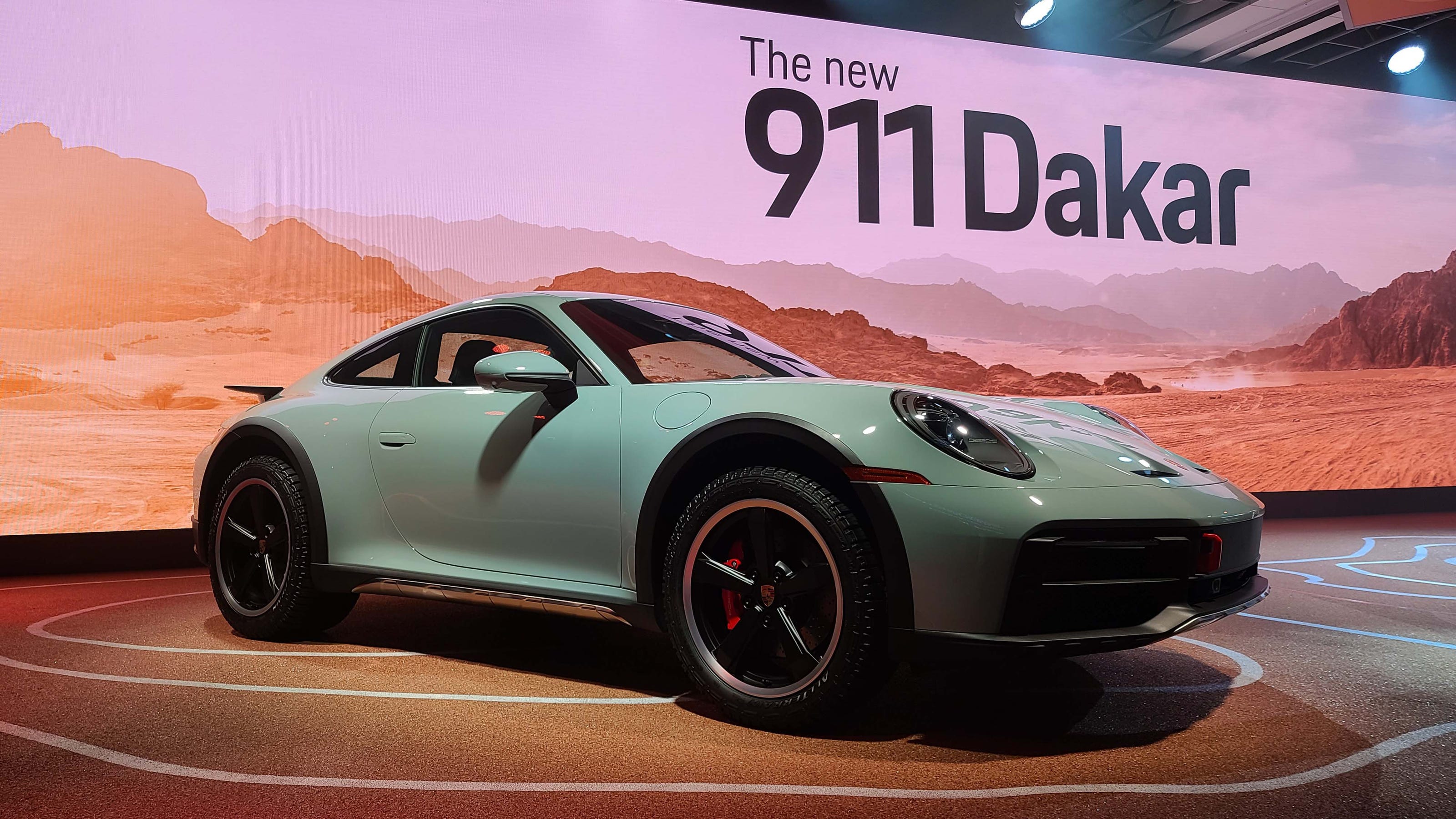 LA Auto Show Lifted, 473hp Porsche 911 Dakar goes offroad LA Auto Show Lifted, 473hp Porsche 911 Dakar goes offroad