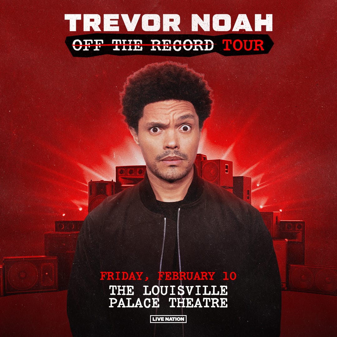 Comedian Trevor Noah Off The Record tour comes to Louisville