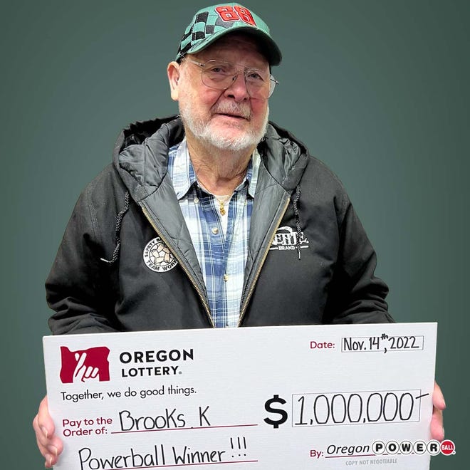 Brooks Keebey, 82, won $1 million from a Powerball ticket on Nov. 7.