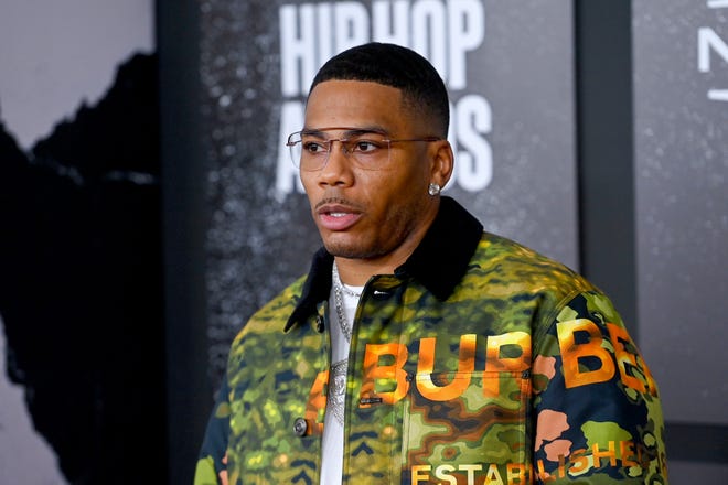 Grammy-winning rapper Nelly is set to headline the Delaware State Fair on Friday, July 21, 2023. Nelly attends the 2021 BET Hip Hop Awards at Cobb Energy Performing Arts Center on Oct. 01, 2021 in Atlanta, Georgia.
