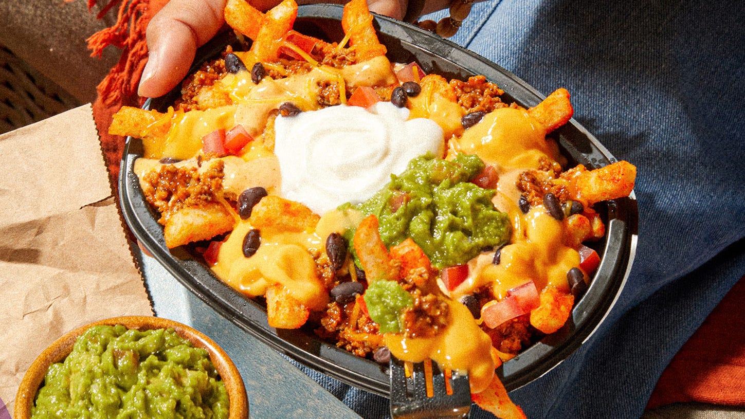 Taco Bell new menu items 7Layer Nacho Fries, Enchirito release date