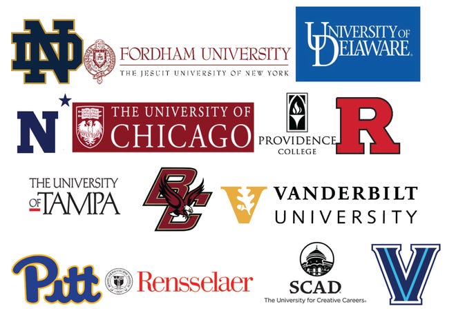 Visits by more than 80 colleges and universities enriches and personalizes college admissions for Mount Saint Mary Academy students.