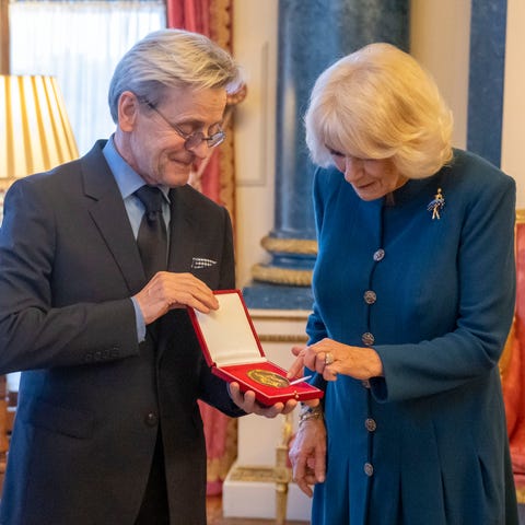Queen Consort Camilla presented Mikhail Baryshniko