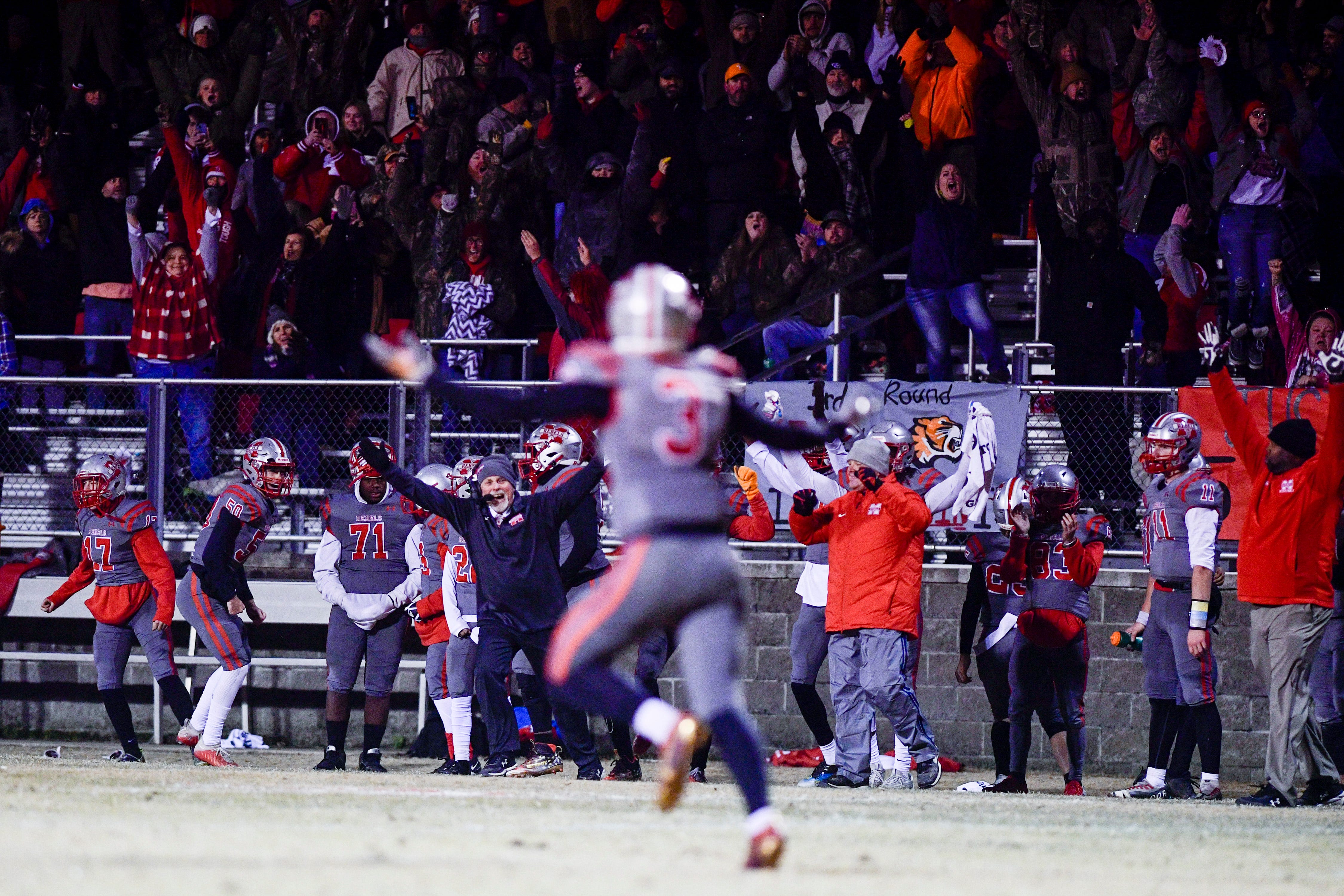 TSSAA football playoffs BlueCross Bowl McKenzie vs Clay County score