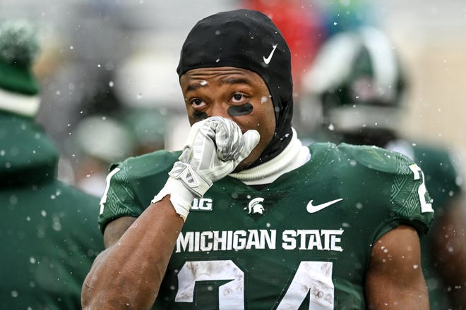 Former Michigan State running back Elijah Collins was set to contribute immediately at Oklahoma State.