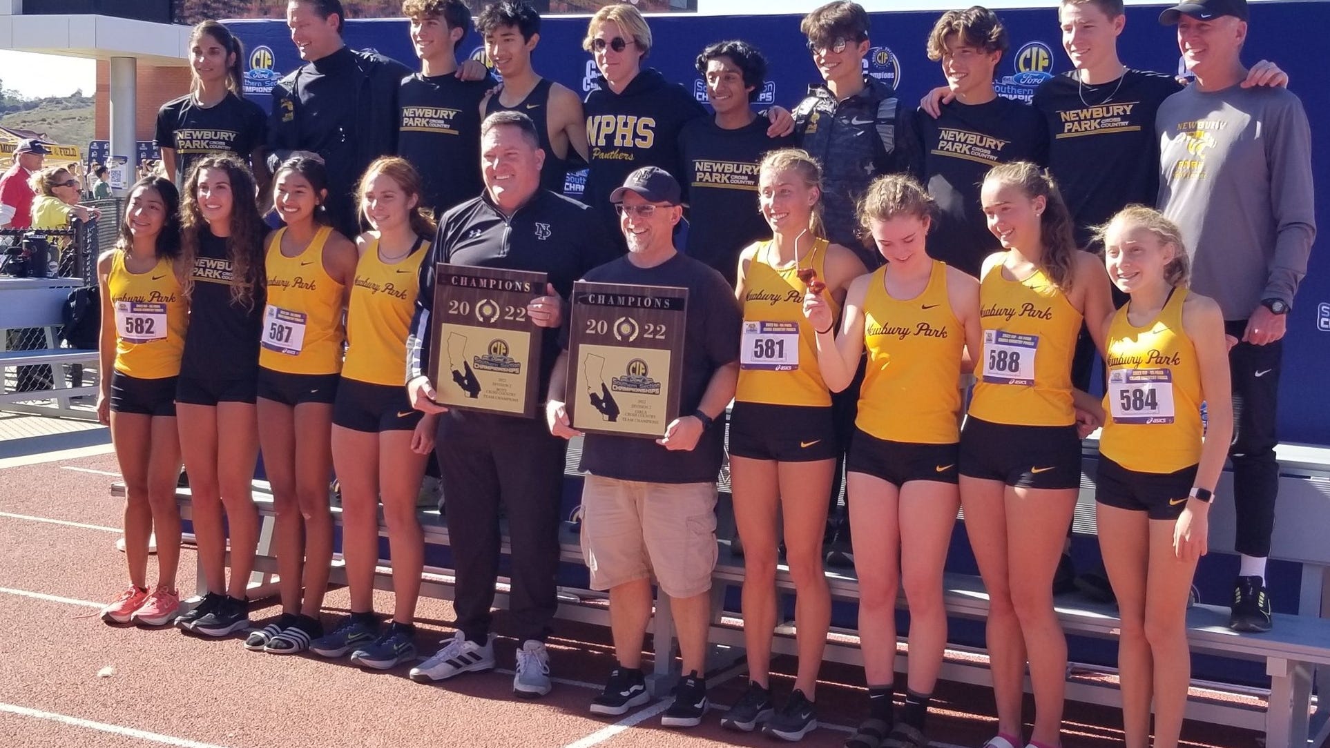 Newbury Park cross country teams add to CIFSS title haul