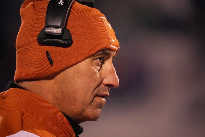 Texas head coach Steve Sarkisian says his team is well aware of what it has to do this week, including a must-win matchup with Baylor on Friday. "We all understand the ramifications of where it's at in the Big 12," he said Monday. "We don't shy away from those things."