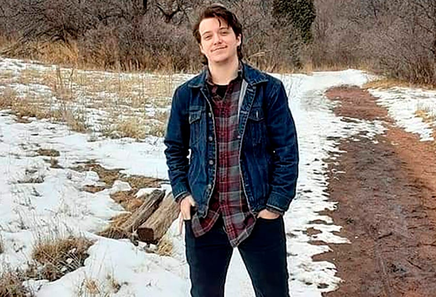 This undated photo provided by Jeff Aston, shows his son Daniel Aston. Daniel Aston was one of five people killed when a gunman opened fire in a nightclub in Colorado Springs, Colo., on Nov. 19, 2022.