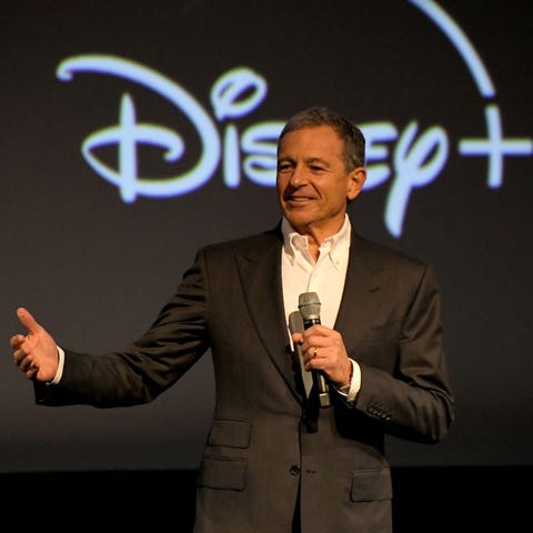 Bob Iger attends a preview of Peter Jackson's "The