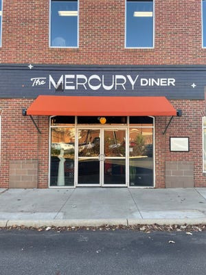 Entrance of Mercury Diner