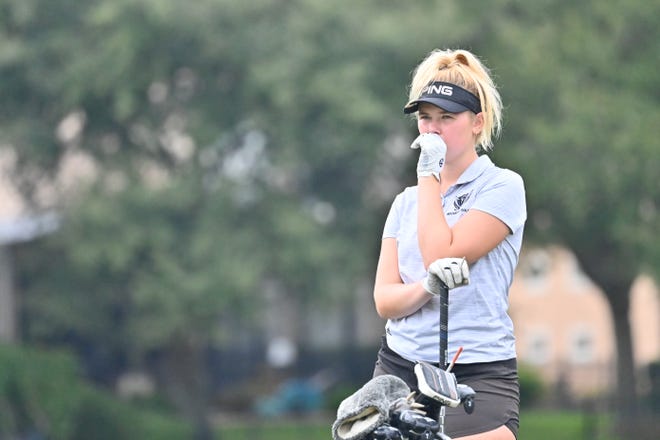 Alexandra Gazzoli is the first golfer is Matanzas school history to win an individual state title.