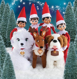 Elf on the Shelf.  Scout Elves and Elf Pets.