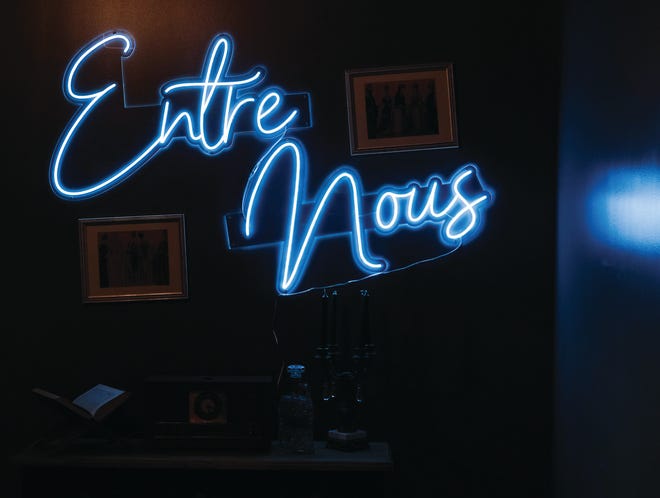 Entre Nous is a speakeasy tucked in behind Maestro's Bistro in Downtown Greenville.