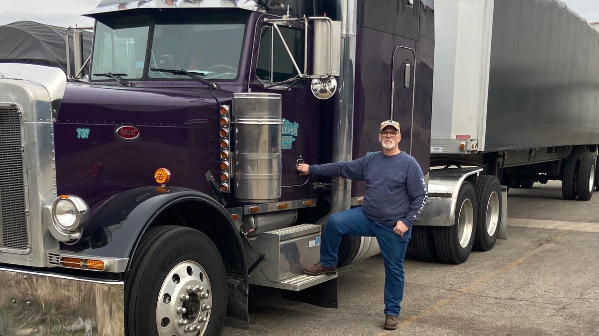 Monte Wiederhold likes to a nice sit-down meal to start and end his long days on the road, but says many truck stops no longer offer restaurants, though there is fast food.