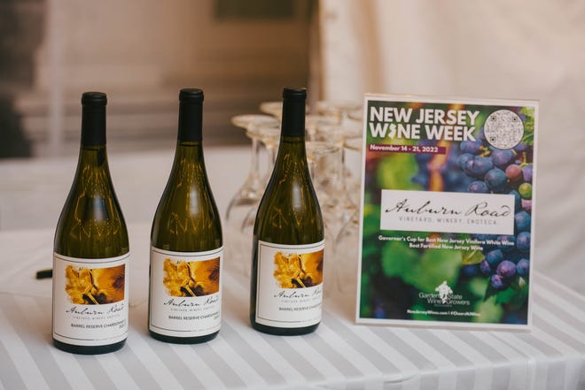 This Barrel Reserve Chardonnay from Auburn Road Vineyard and Winery of Salem County was the winner of the 2022 New Jersey Governors Cup as a white wine made from only one grape variety, or vinifera.
