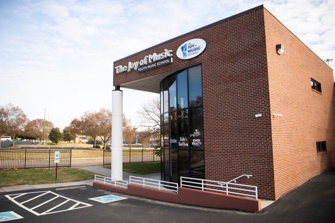 Joy of Music School near downtown Knoxville on Tuesday, November 22, 2022.