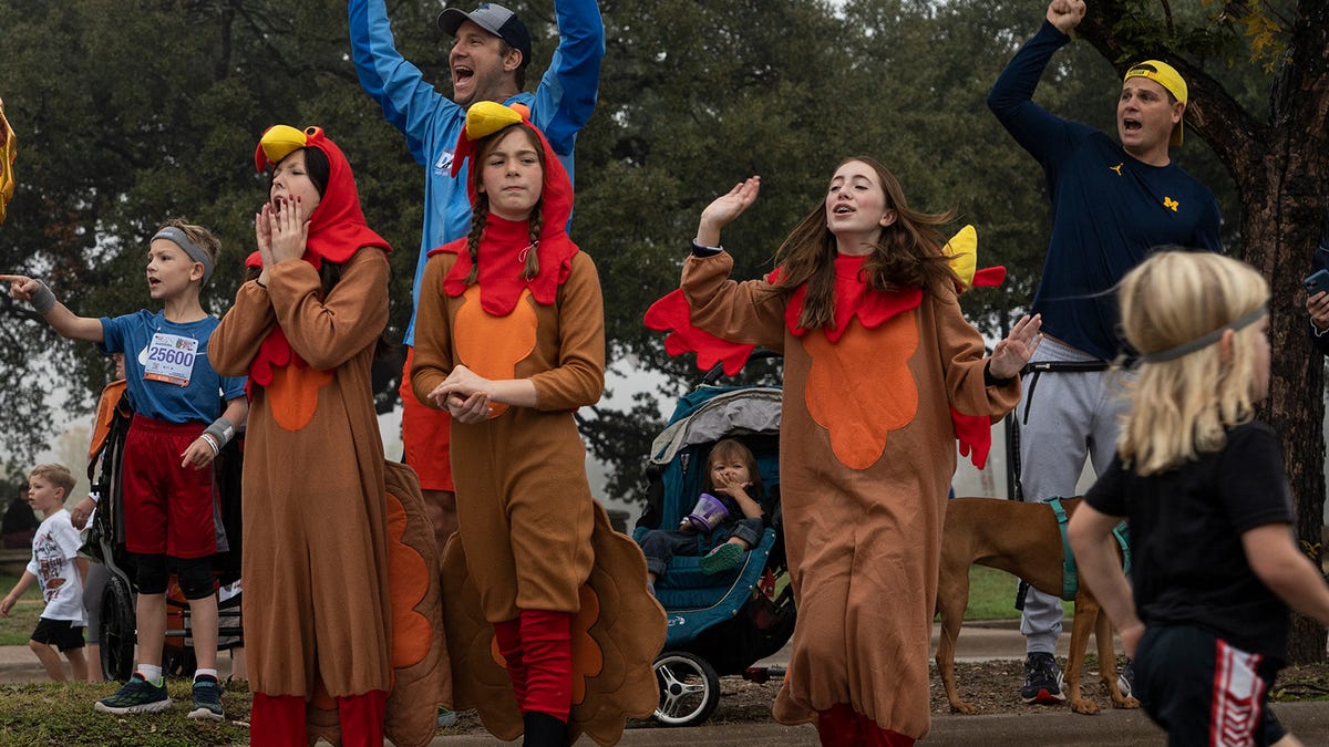Thunder Cloud Subs Turkey Trot held on Thanksgiving in Austin