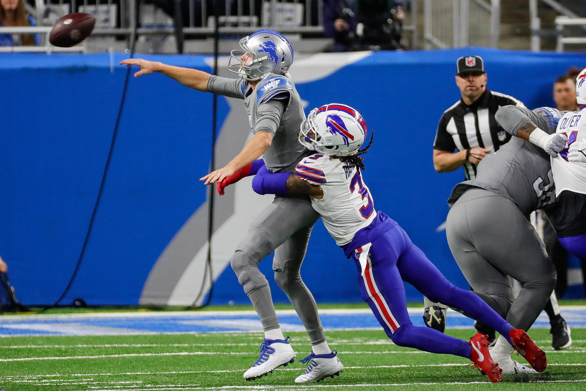 Damar Hamlin injury puts football in perspective for Detroit Lions