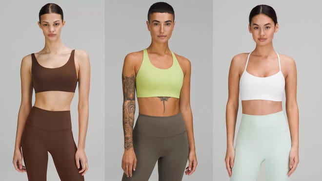 You can still find many of the top-selling lululemon sports bras in the We Made Too Much section.