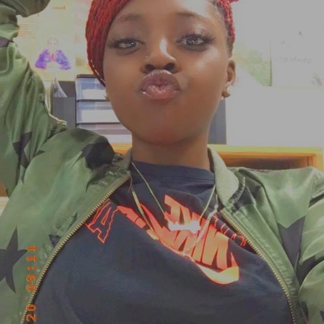 This photo provided by the Chesapeake, Va., Police Department shows Tyneka Johnson, identified by Chesapeake police as one of six victims of a shooting that occurred Tuesday, Nov. 22, 2022, at a Walmart in Chesapeake.