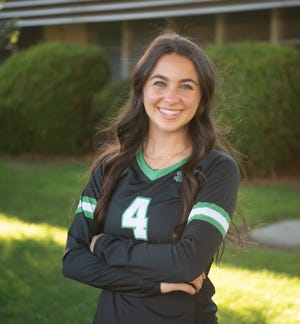 Ella Rishwain, senior setter from St. Mary's is The Stockton Record's Athlete of the Week for Nov. 8-15