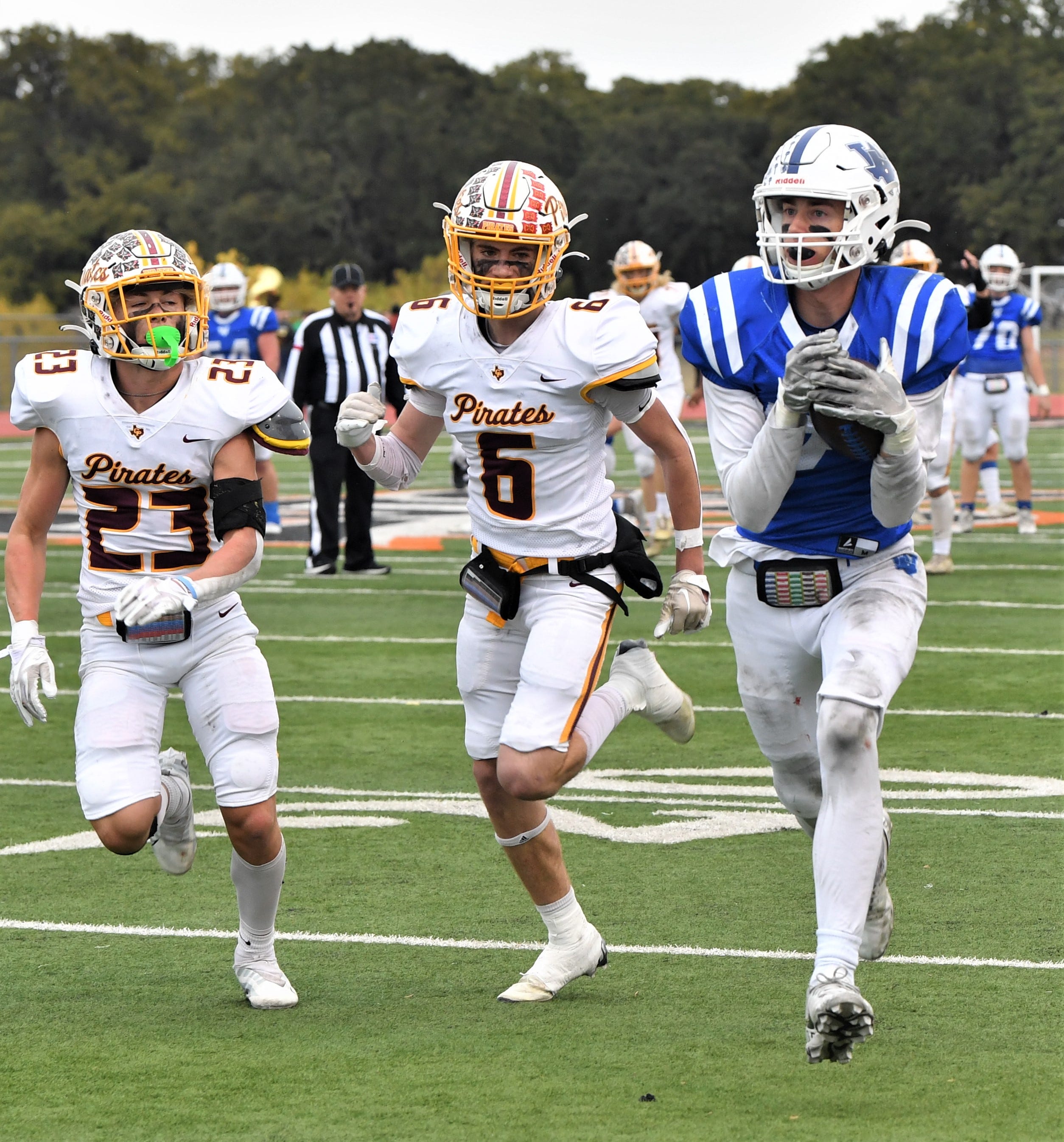 Windthorst Trojans vs. Collinsville Pirates 2022 high school football