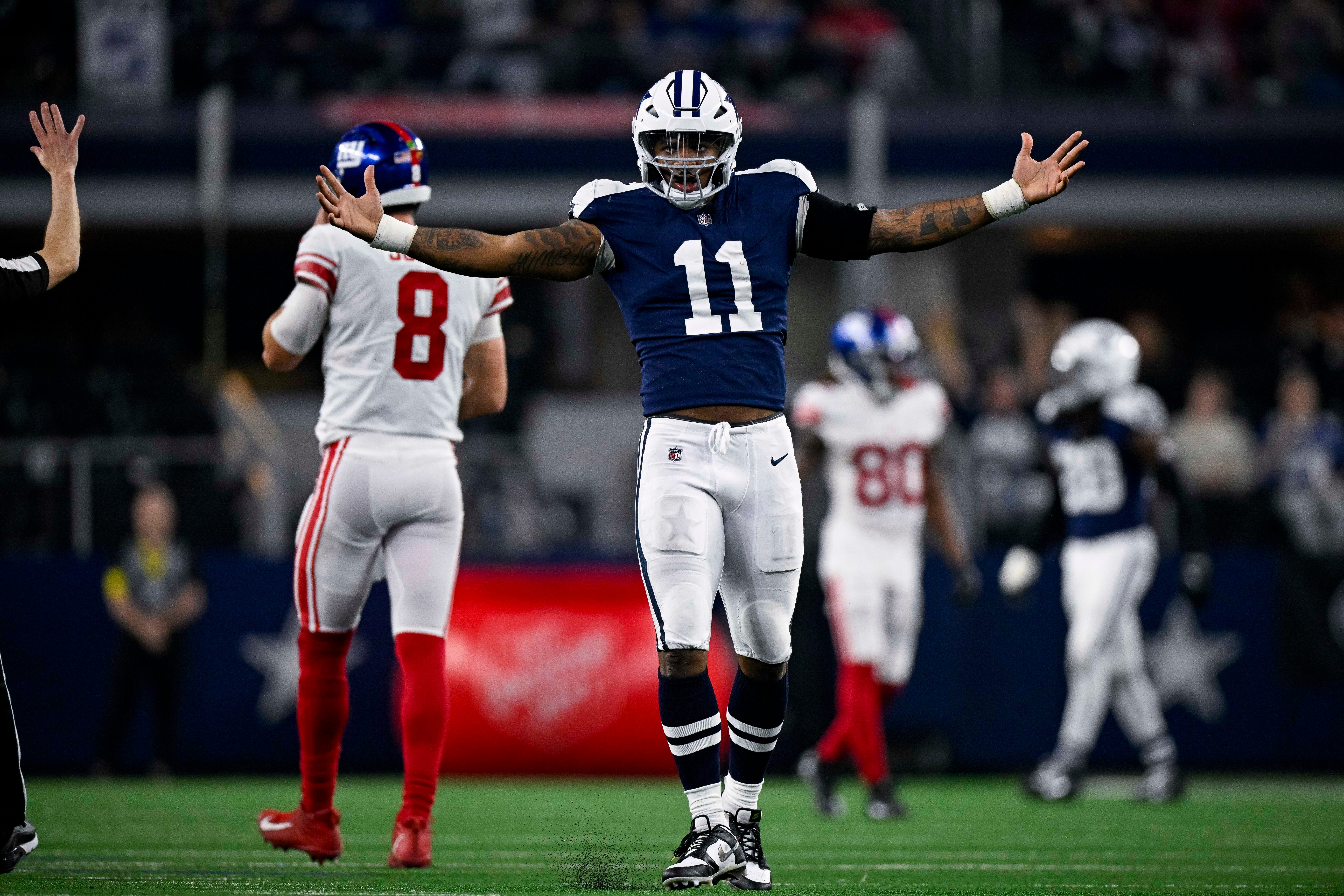 4a2e45b6-5a61-45ba-ba06-25808c0bfe7d-USP_NFL__New_York_Giants_at_Dallas_Cowboys Winners and losers from NFL's Thanksgiving tripleheader: Micah Parsons' legend grows, Bills back on road