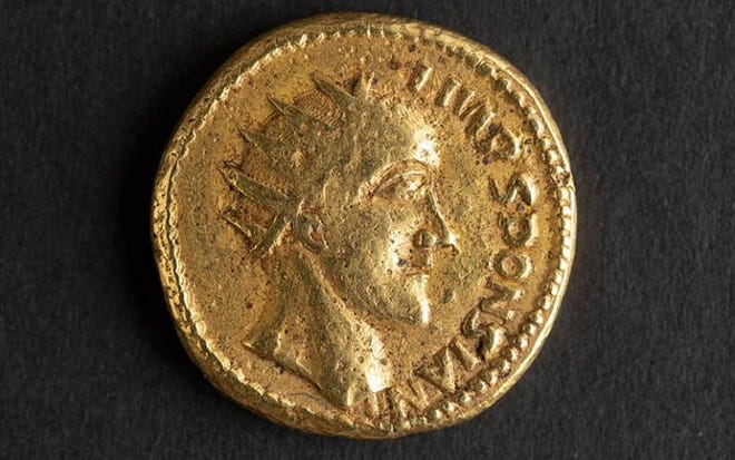 The Sponsian gold coin.