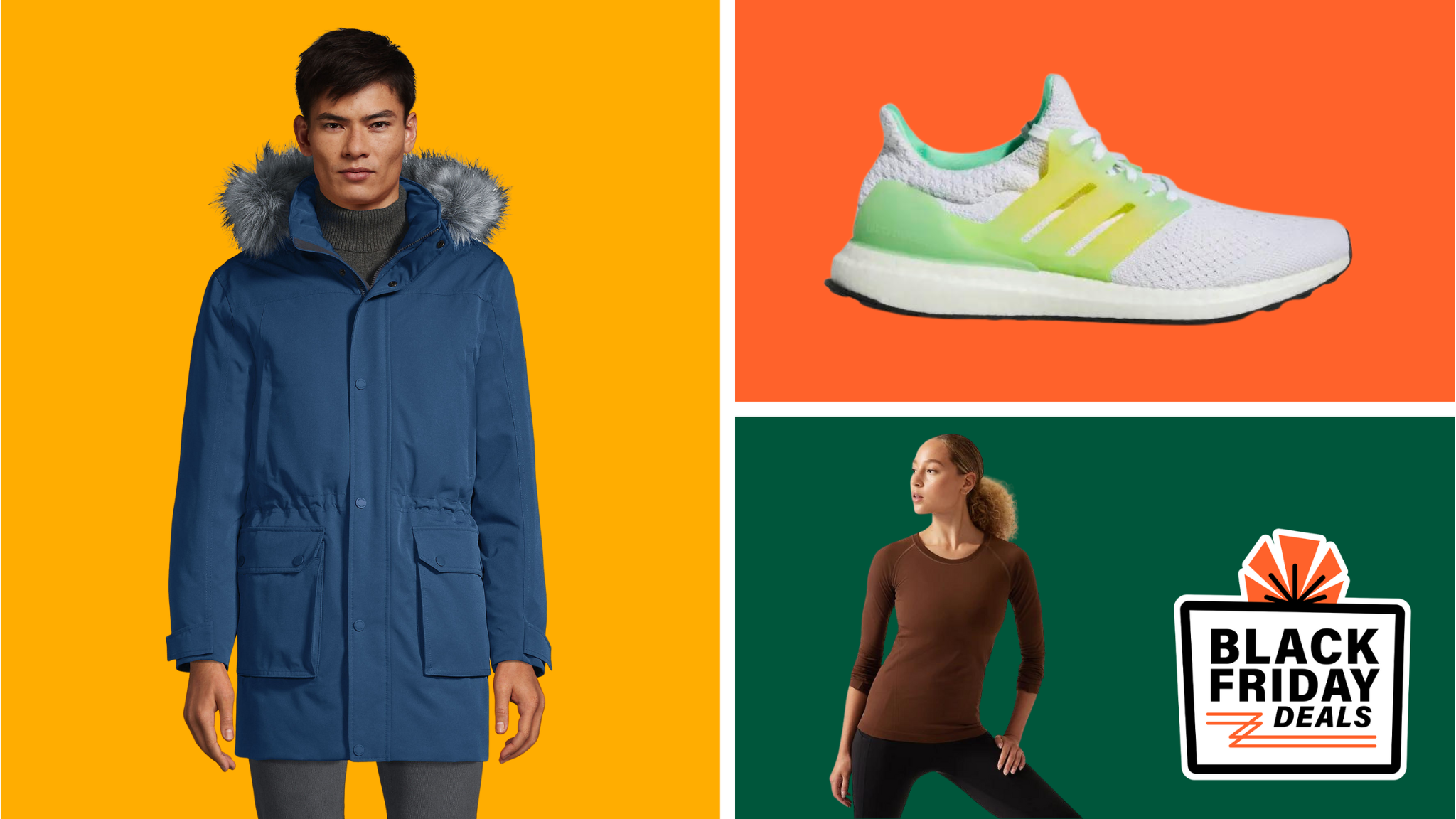 Black Friday style sales: Save on Adidas, Lands' End and