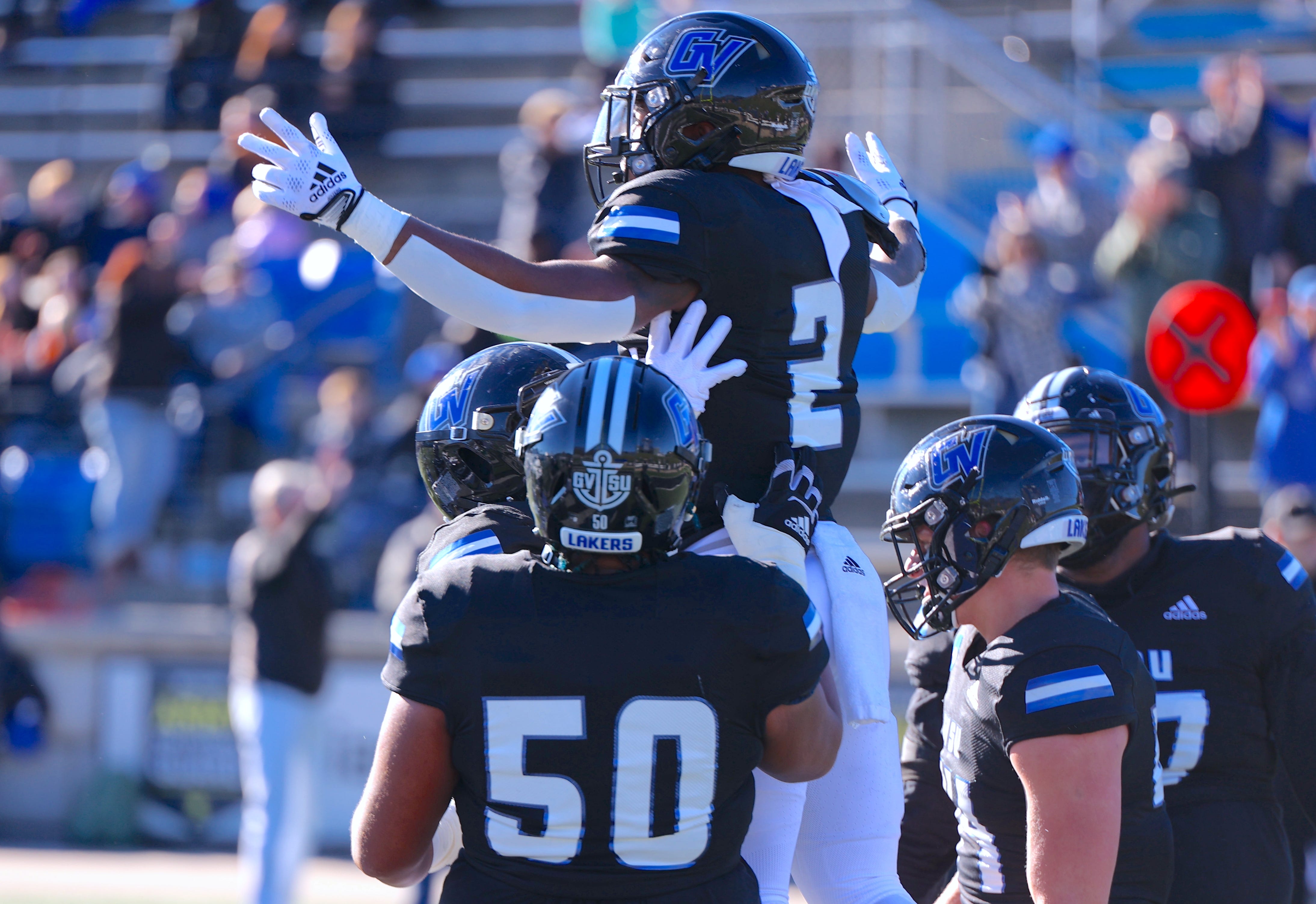 GVSU football hung on to set up showdown with rival Ferris State