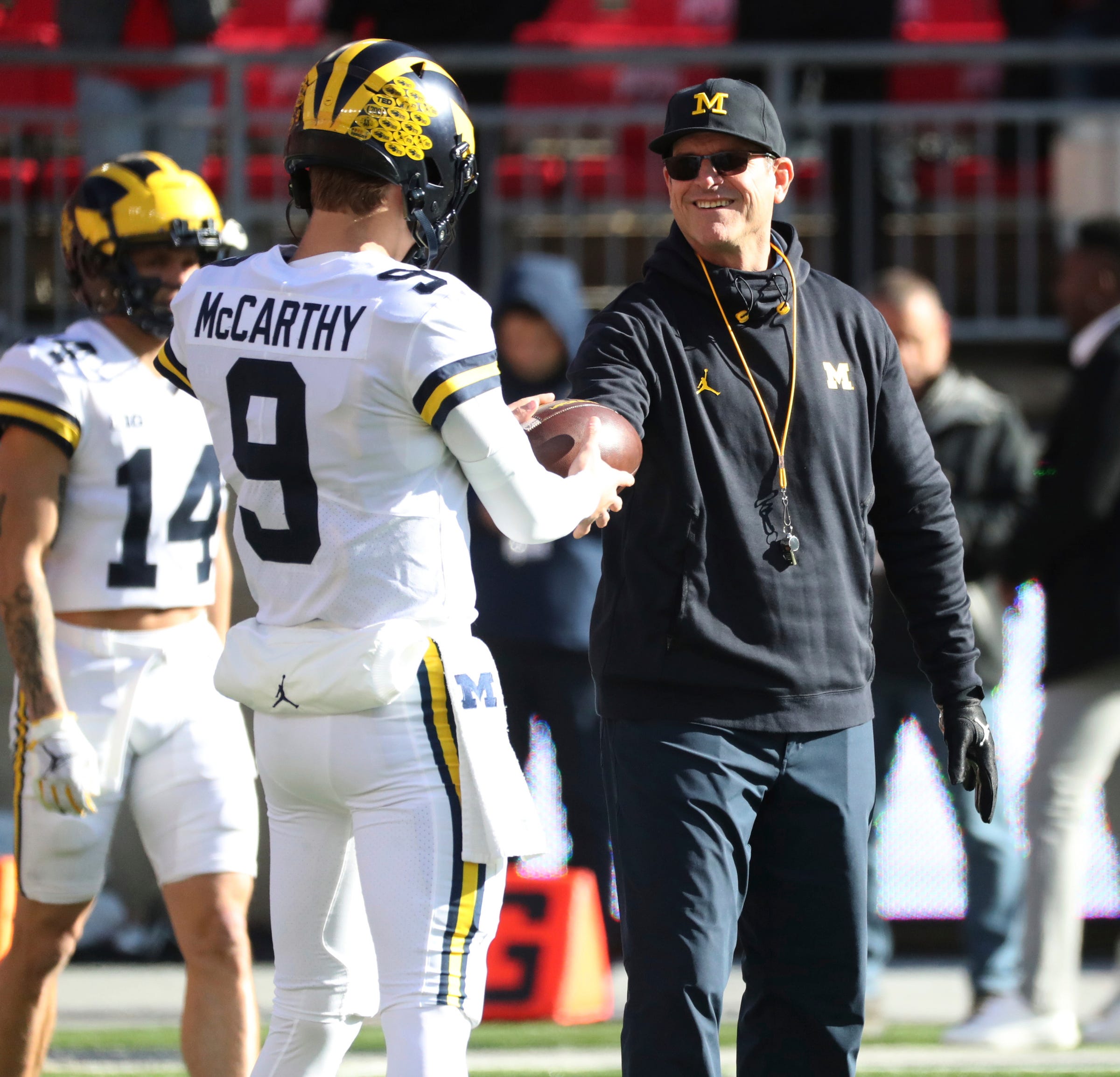 Michigan football's Jim Harbaugh: Big Ten Coach of the Year Michigan football's Jim Harbaugh: Big Ten Coach of the Year