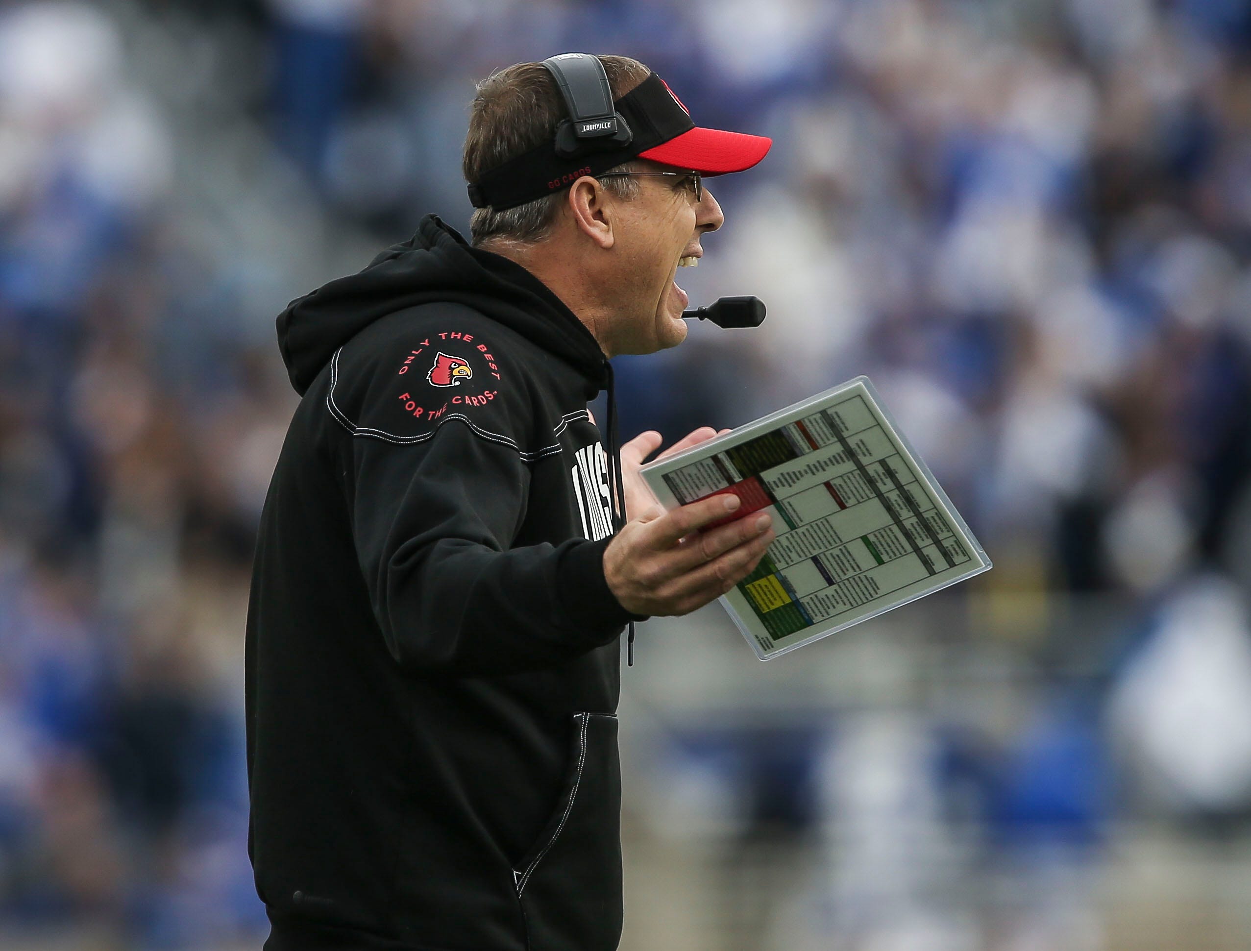 Scott Satterfield out of Louisville and Cincinnati \Fenway Bowl