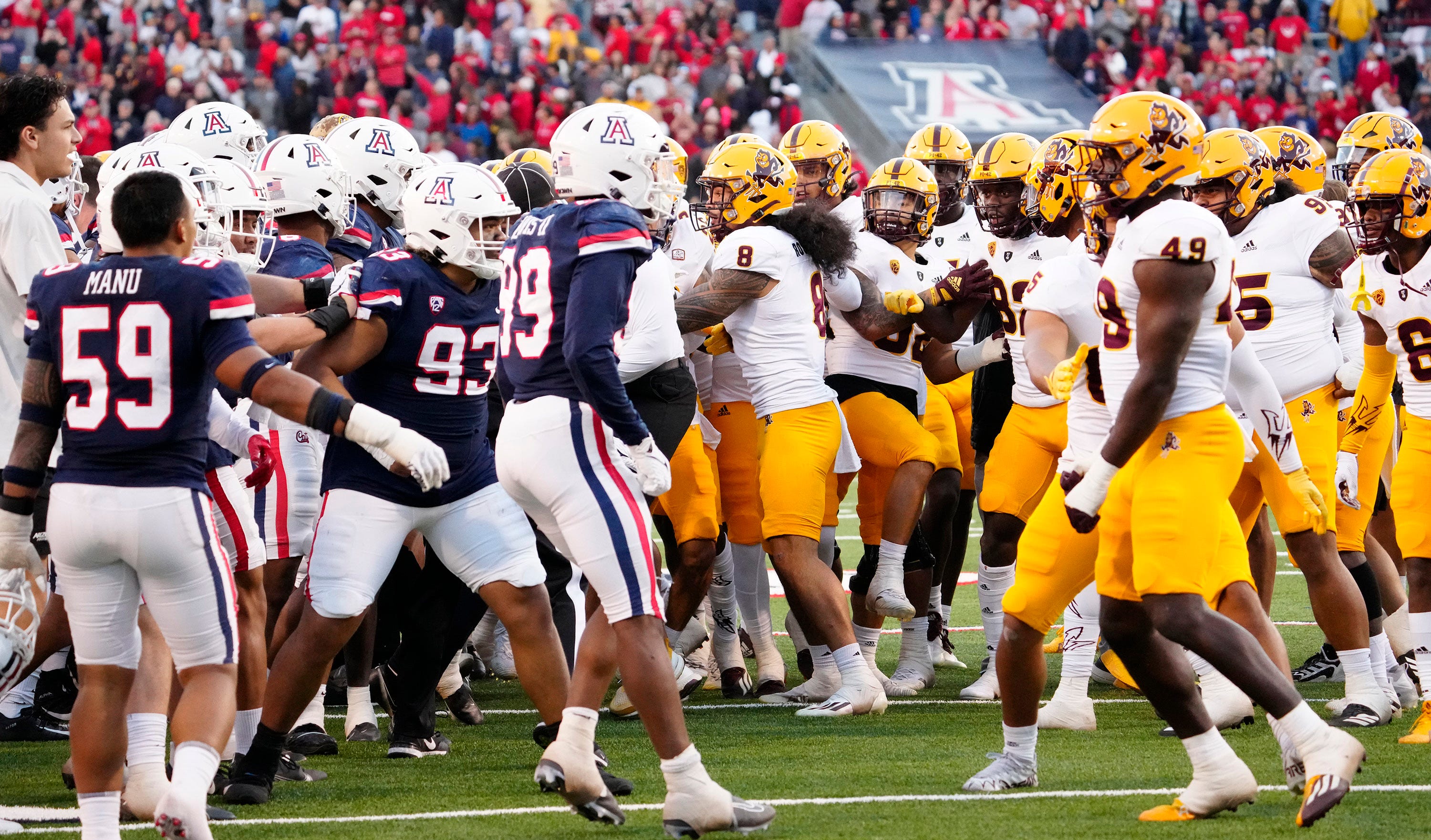 Arizona State football 2023 schedule ASU to host 8 home games