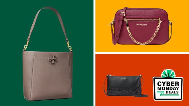 Shop designer purses and handbags for steep discounts this Cyber Monday.